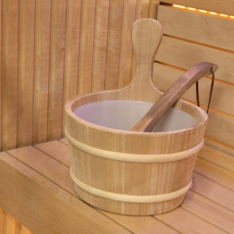 ProSaunas Wood Sauna Bucket - Sauna Heater Supply