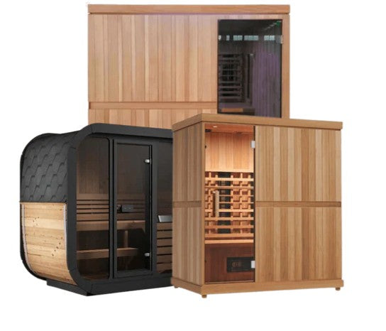 3 Person Saunas
