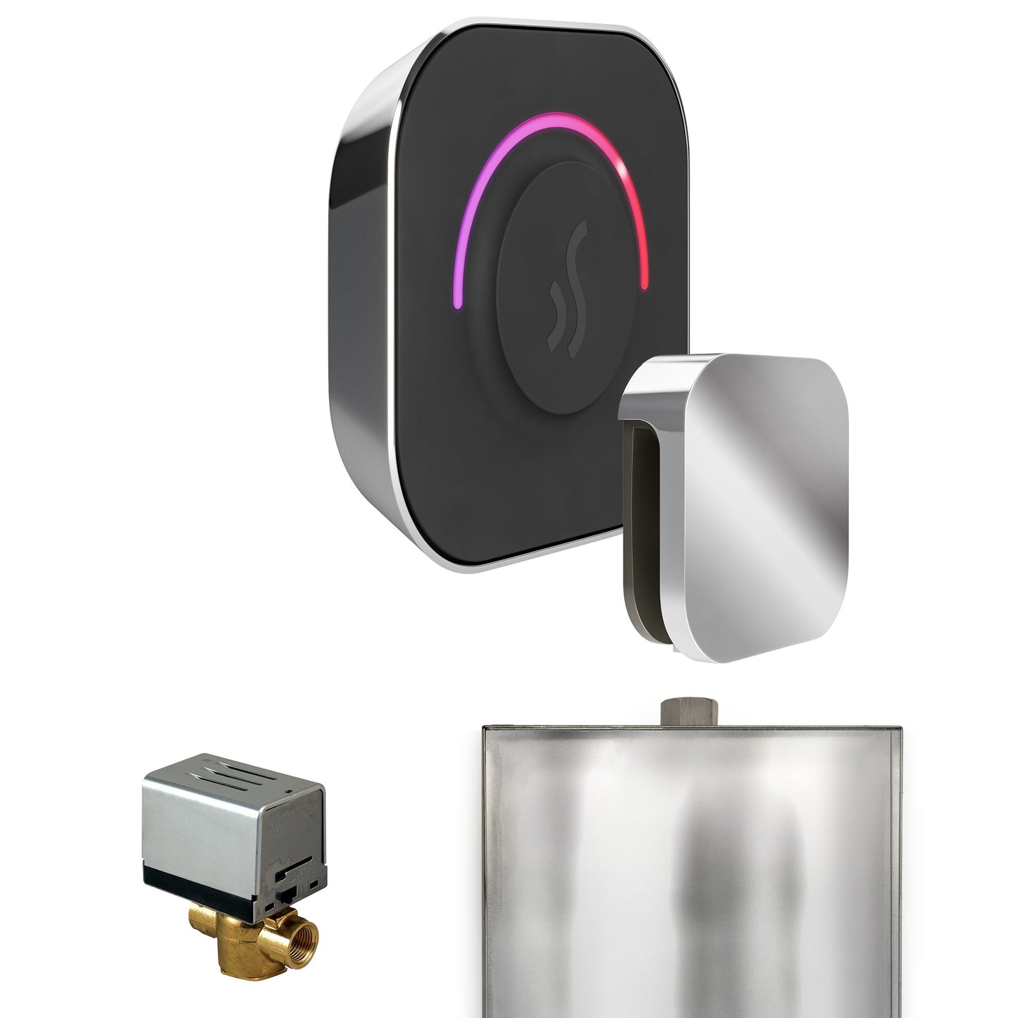 ButlerTouch Steam Shower Control Package with TempoTouch Control and Steamhead