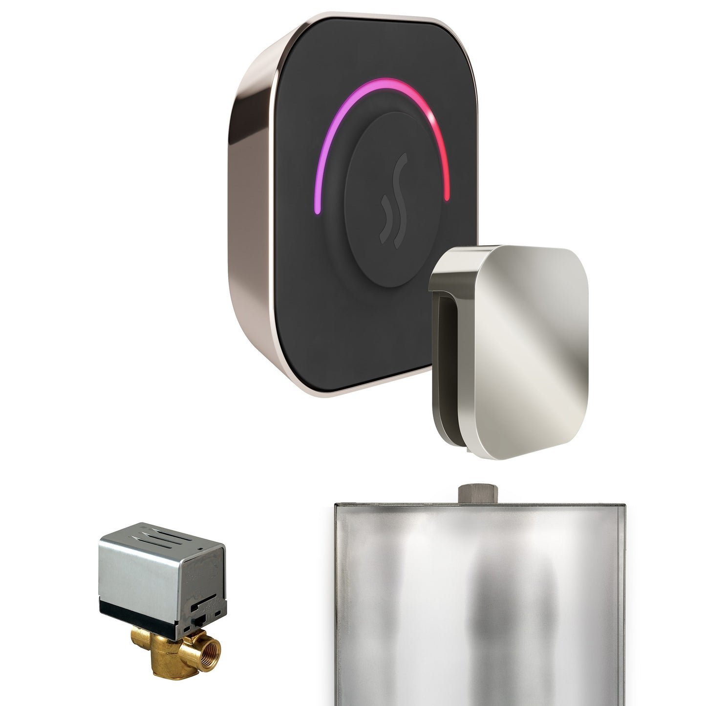 ButlerTouch Steam Shower Control Package with TempoTouch Control and Steamhead