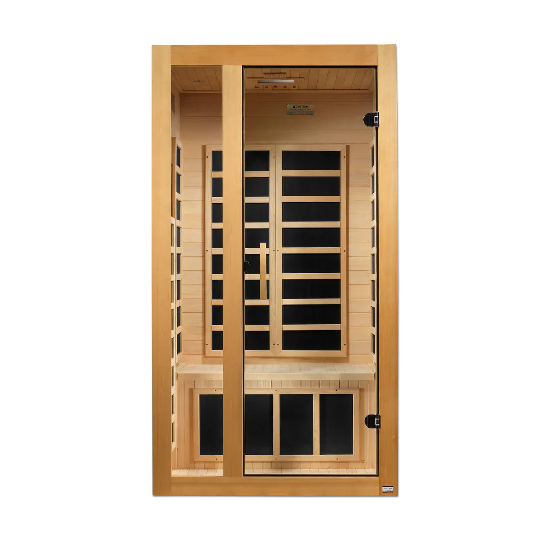 (New 2026 Model) Dynamic "Gracia" 1-2 Person Ultra Low EMF FAR IR Sauna (DYN-6119-01 Elite)