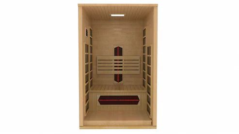 (New 2026 Model) Dynamic Gracia 1-2-Person Full Spectrum Near Zero EMF FAR IR Sauna (DYN-6119-03 FS)