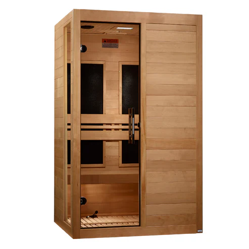 (New 2026 Model) Dynamic "Lucca" 2 Person Ultra Low EMF FAR IR Sauna (DYN-6215-05 Elite)