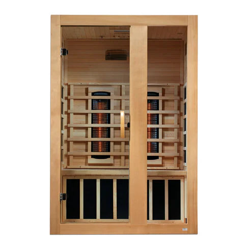 (New 2026 Model) Dynamic "Serena" 2 Person Full Spectrum Infrared Sauna (DYN-6229-03 FS)