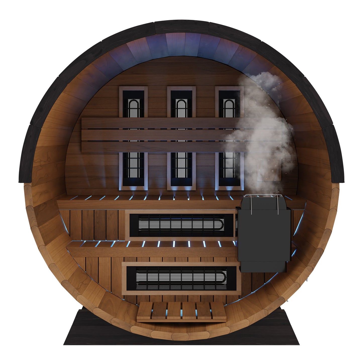 Finnmark Cedar Combination Barrel Sauna FD-6