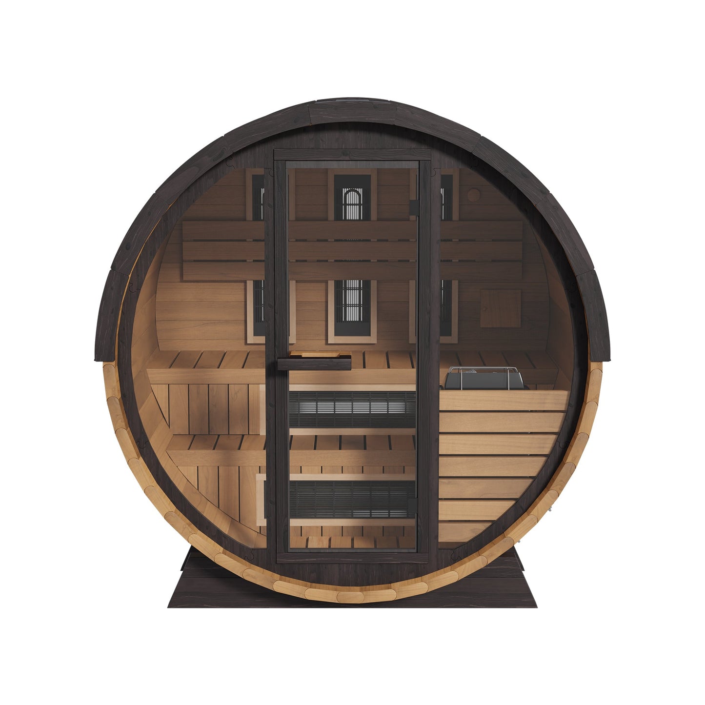 Finnmark Cedar Combination Barrel Sauna FD-6