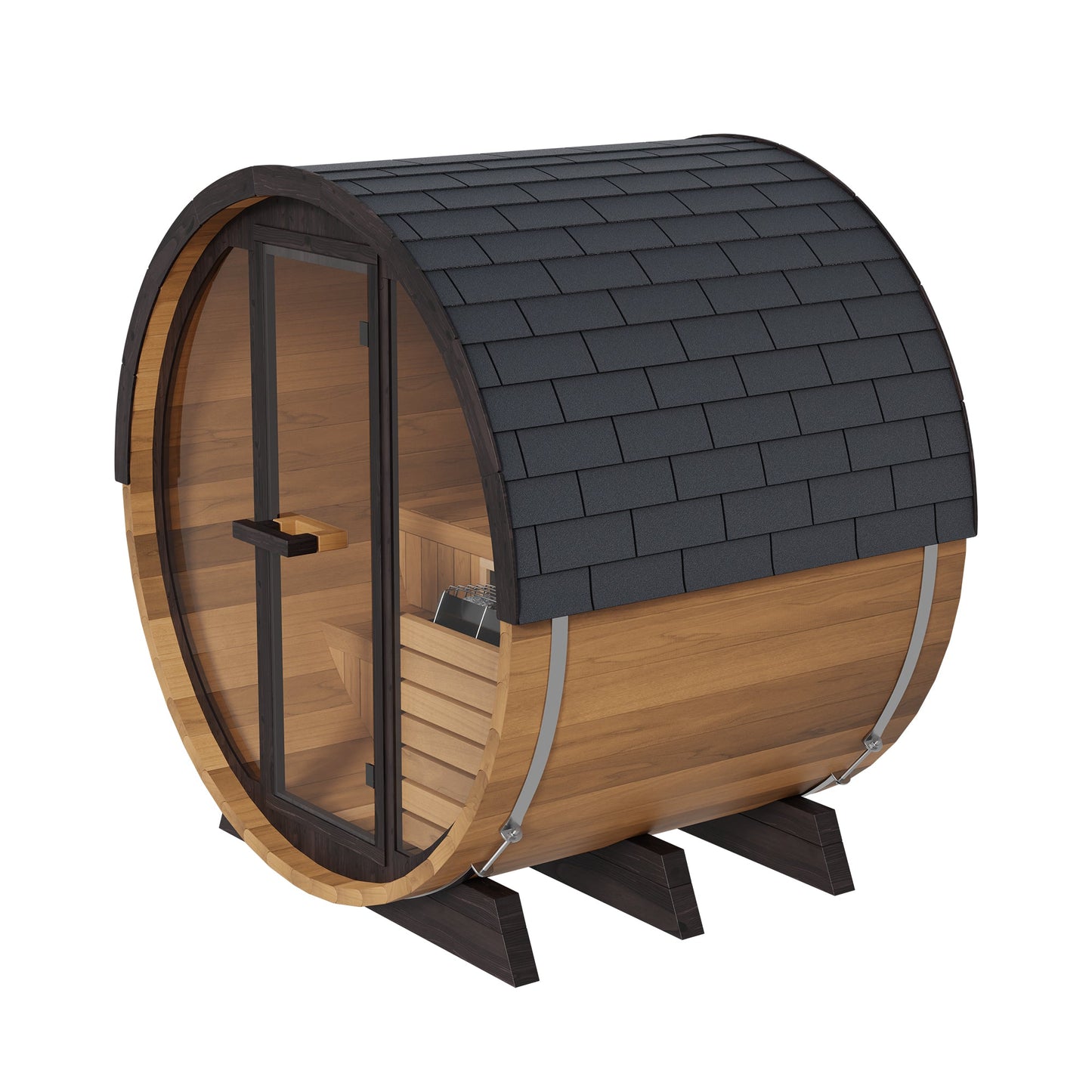 Finnmark Cedar Combination Barrel Sauna FD-6