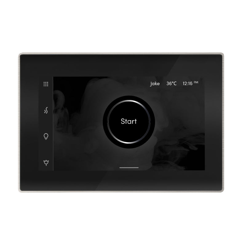iSteamX Steam Shower Control and Steamhead
