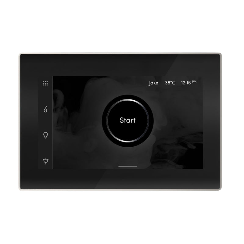 iSteamX Steam Shower Control and Steamhead