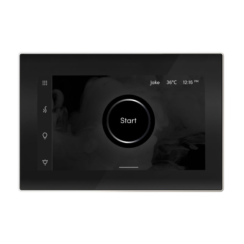 iSteamX Steam Shower Control and Steamhead