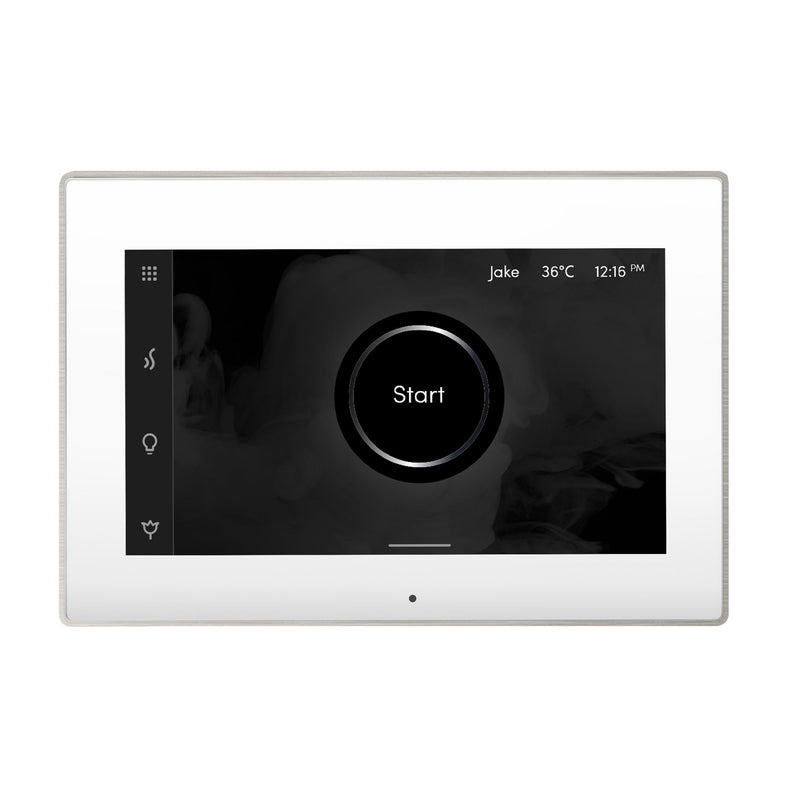 iSteamX Steam Shower Control and Steamhead