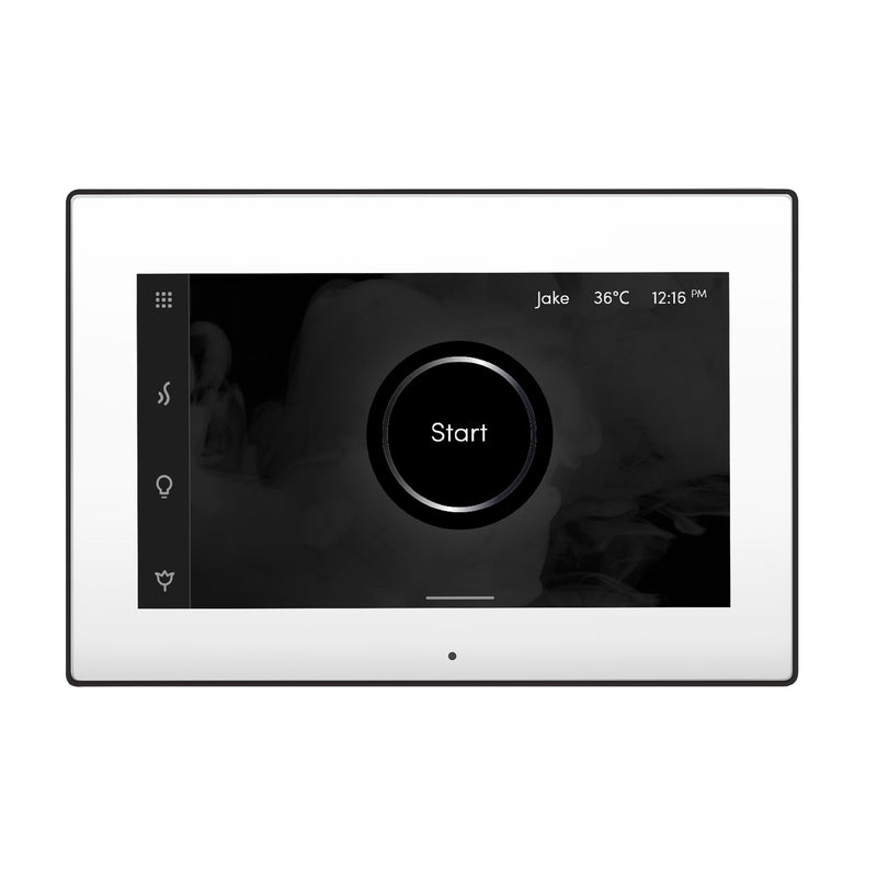 iSteamX Steam Shower Control and Steamhead