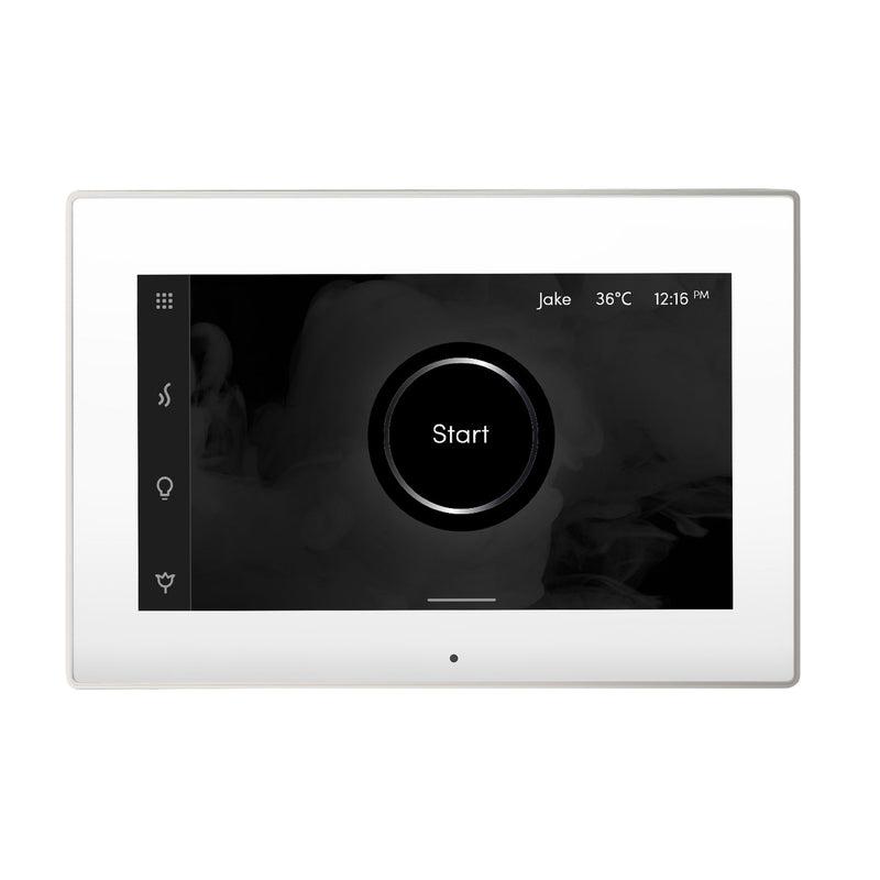 iSteamX Steam Shower Control and Steamhead