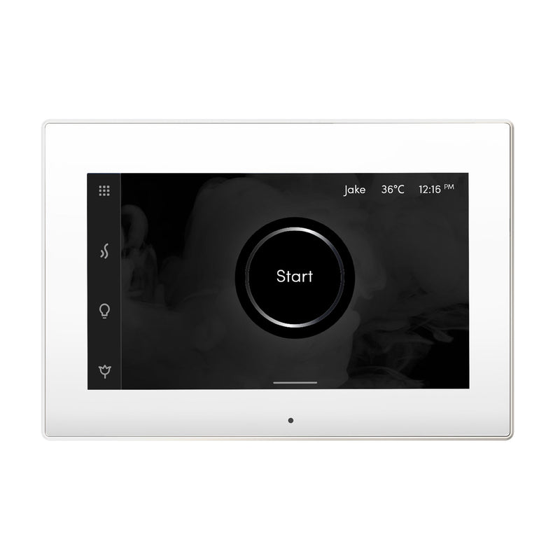 iSteamX Steam Shower Control and Steamhead