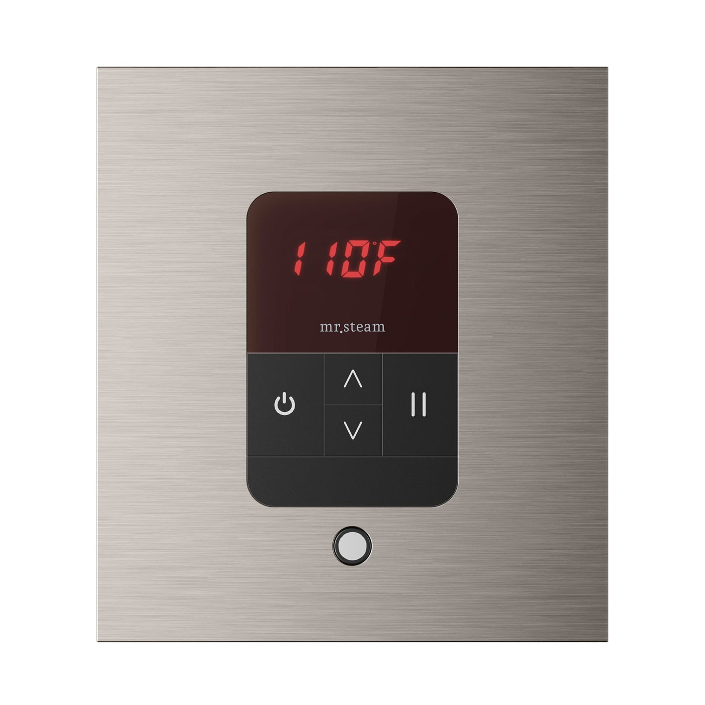 iTempo Square Steam Shower Control and Steamhead