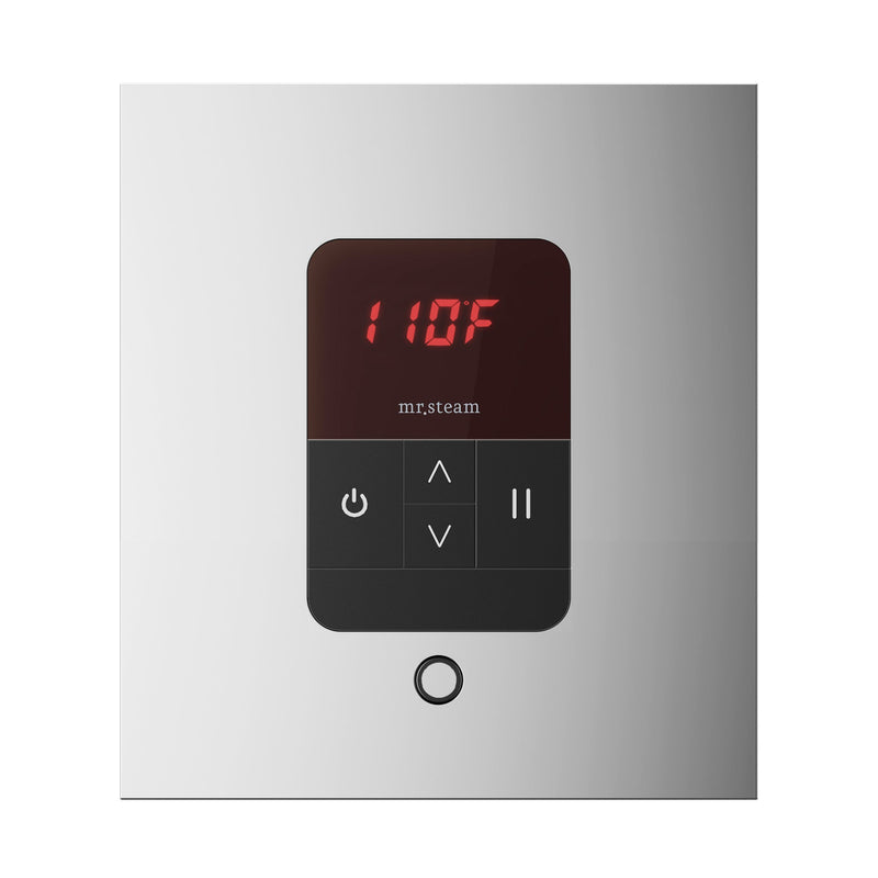 iTempo Square Steam Shower Control and Steamhead