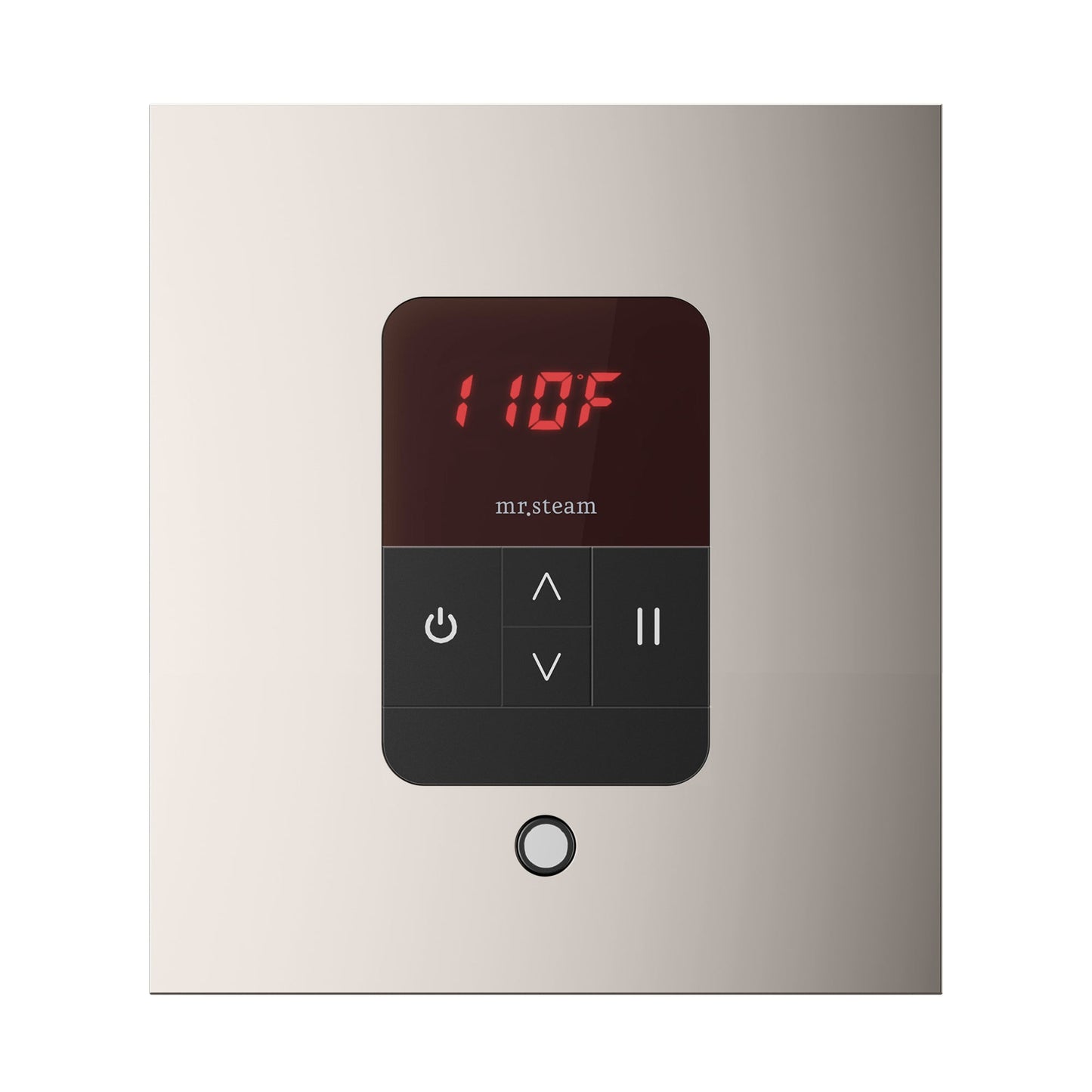 iTempo Square Steam Shower Control and Steamhead