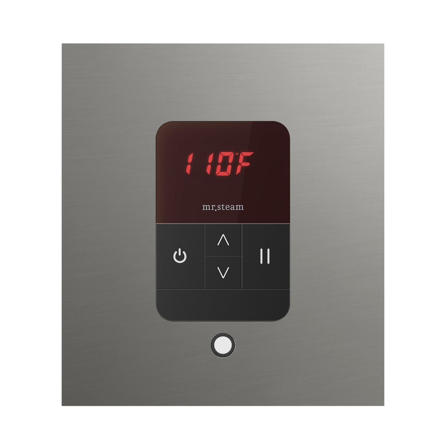 iTempo Square Steam Shower Control and Steamhead