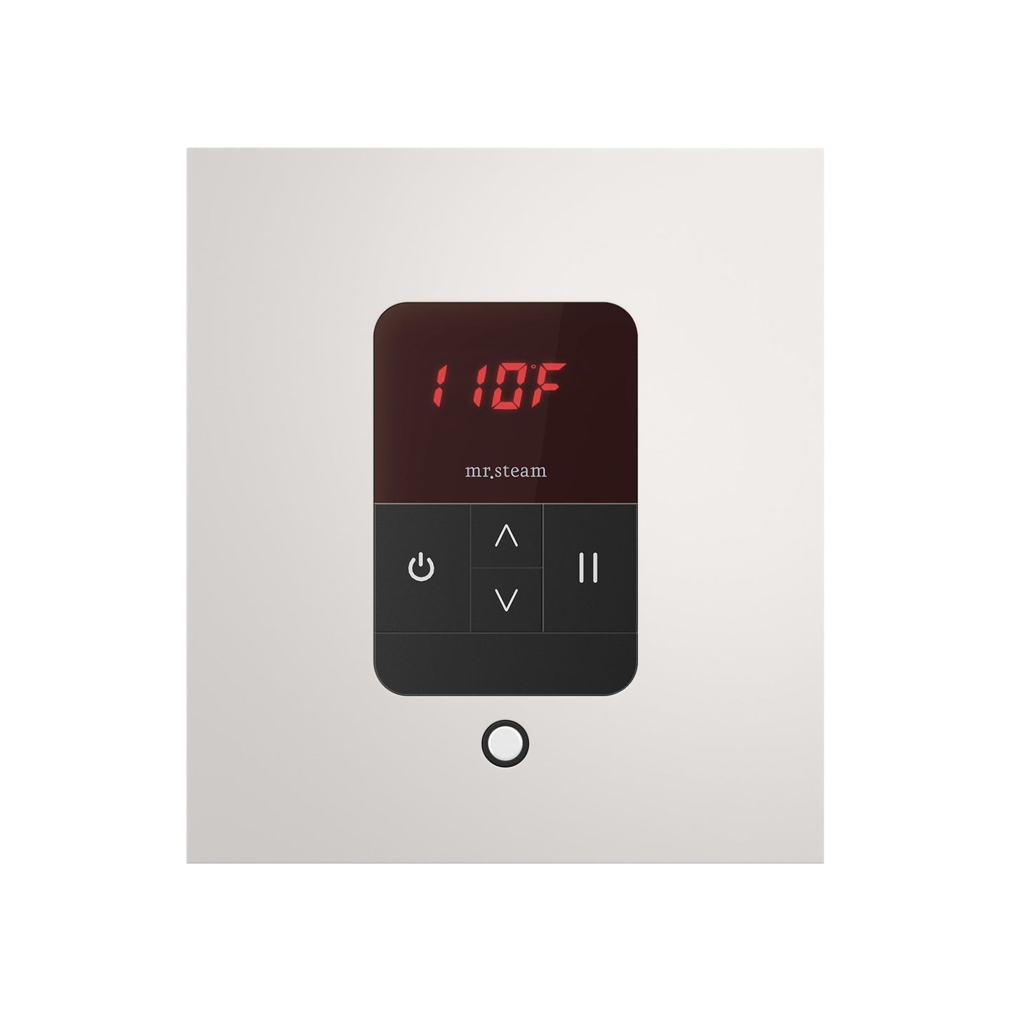 iTempo Square Steam Shower Control and Steamhead