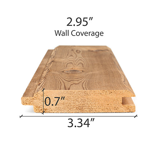 PROSAUNAS CEDAR 1X4 STK T&G V2E