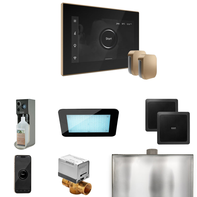 XDream Max Steam Shower Control Package with iSteamX Control and Steamhead