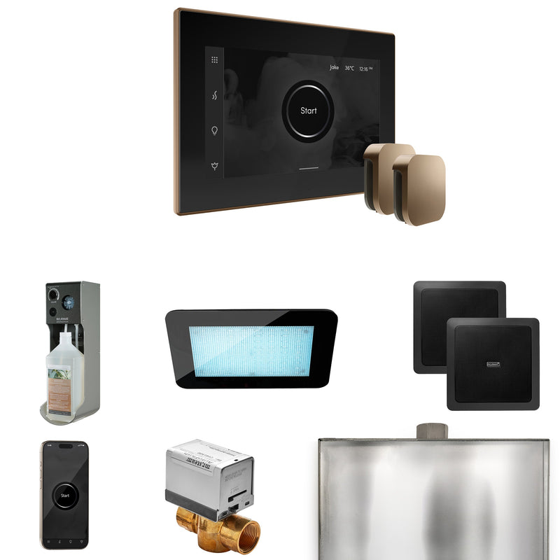 XDream Max Steam Shower Control Package with iSteamX Control and Steamhead