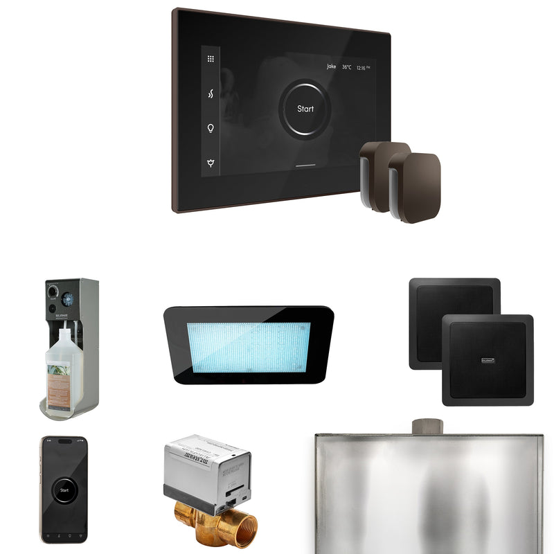 XDream Max Steam Shower Control Package with iSteamX Control and Steamhead
