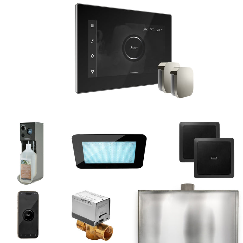 XDream Max Steam Shower Control Package with iSteamX Control and Steamhead