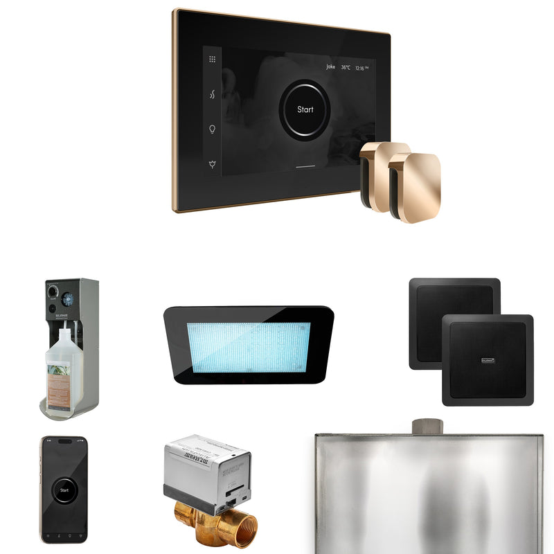 XDream Max Steam Shower Control Package with iSteamX Control and Steamhead