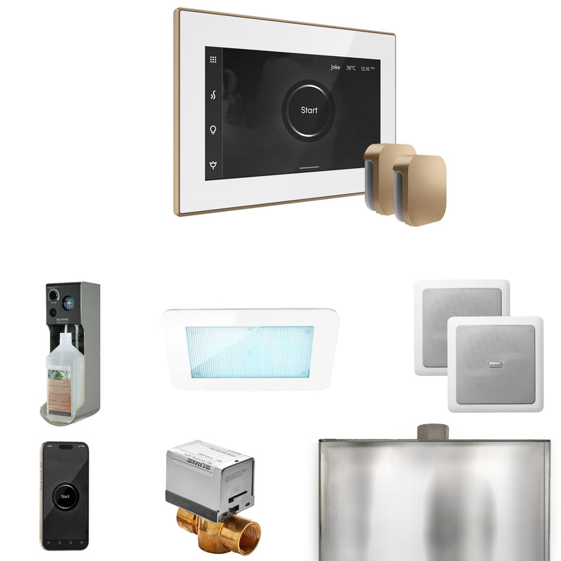 XDream Max Steam Shower Control Package with iSteamX Control and Steamhead