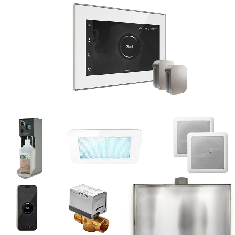 XDream Max Steam Shower Control Package with iSteamX Control and Steamhead