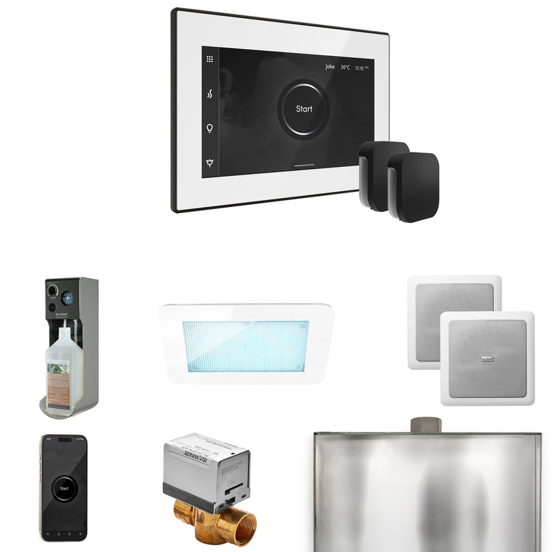 XDream Max Steam Shower Control Package with iSteamX Control and Steamhead