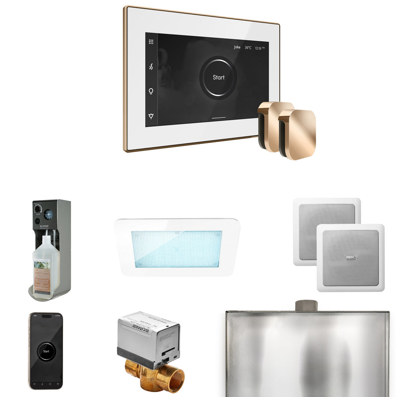 XDream Max Steam Shower Control Package with iSteamX Control and Steamhead