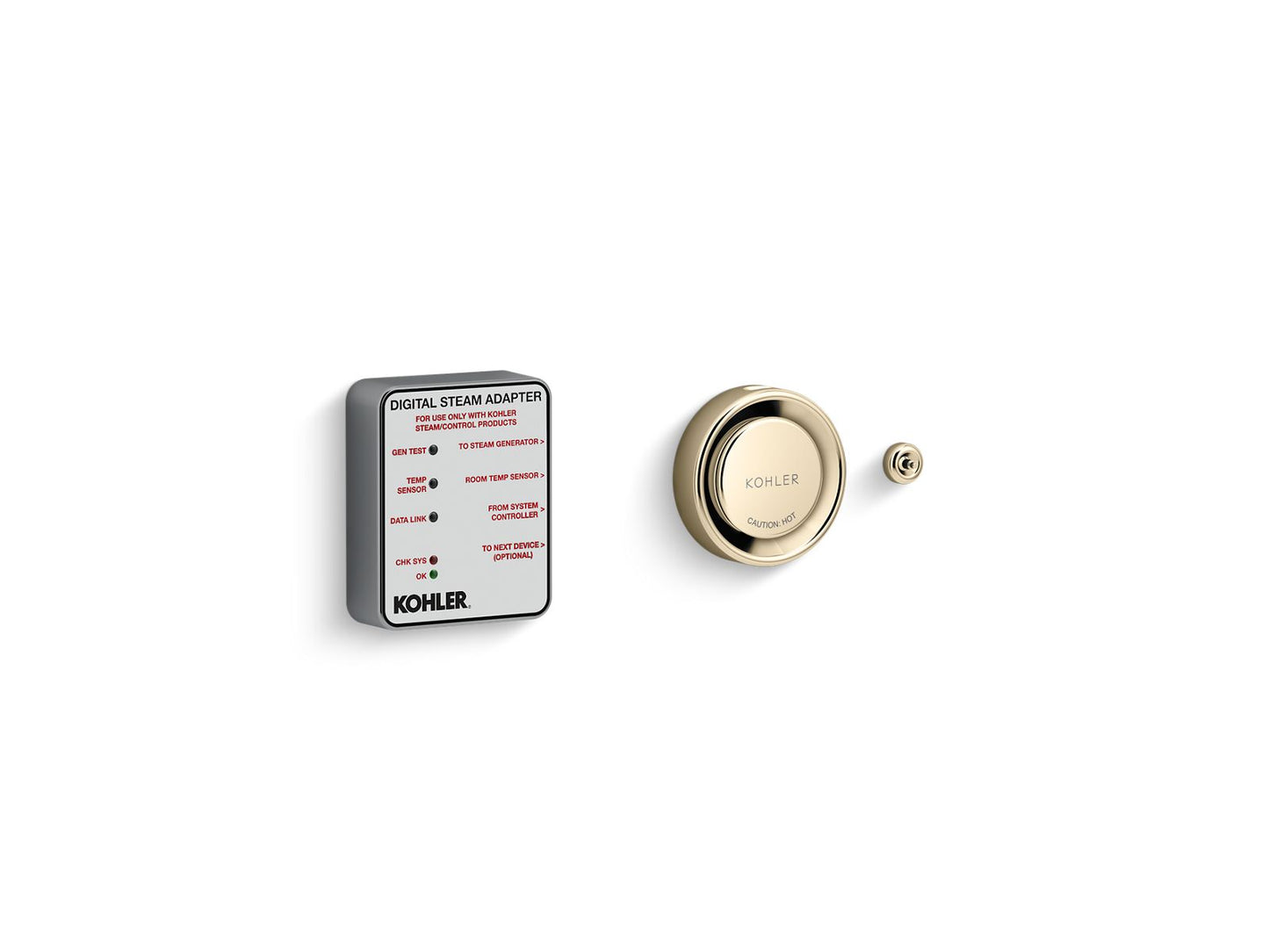 KOHLER DIGITAL STEAM ADAPTER KIT, SINGLE