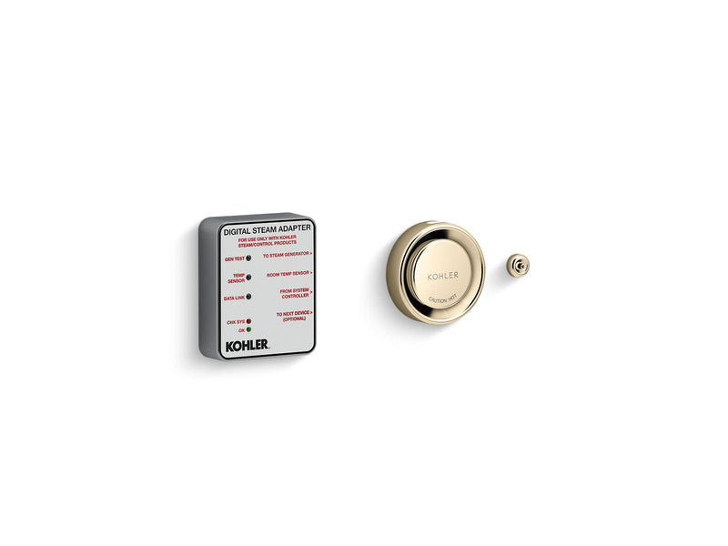 KOHLER DIGITAL STEAM ADAPTER KIT, SINGLE