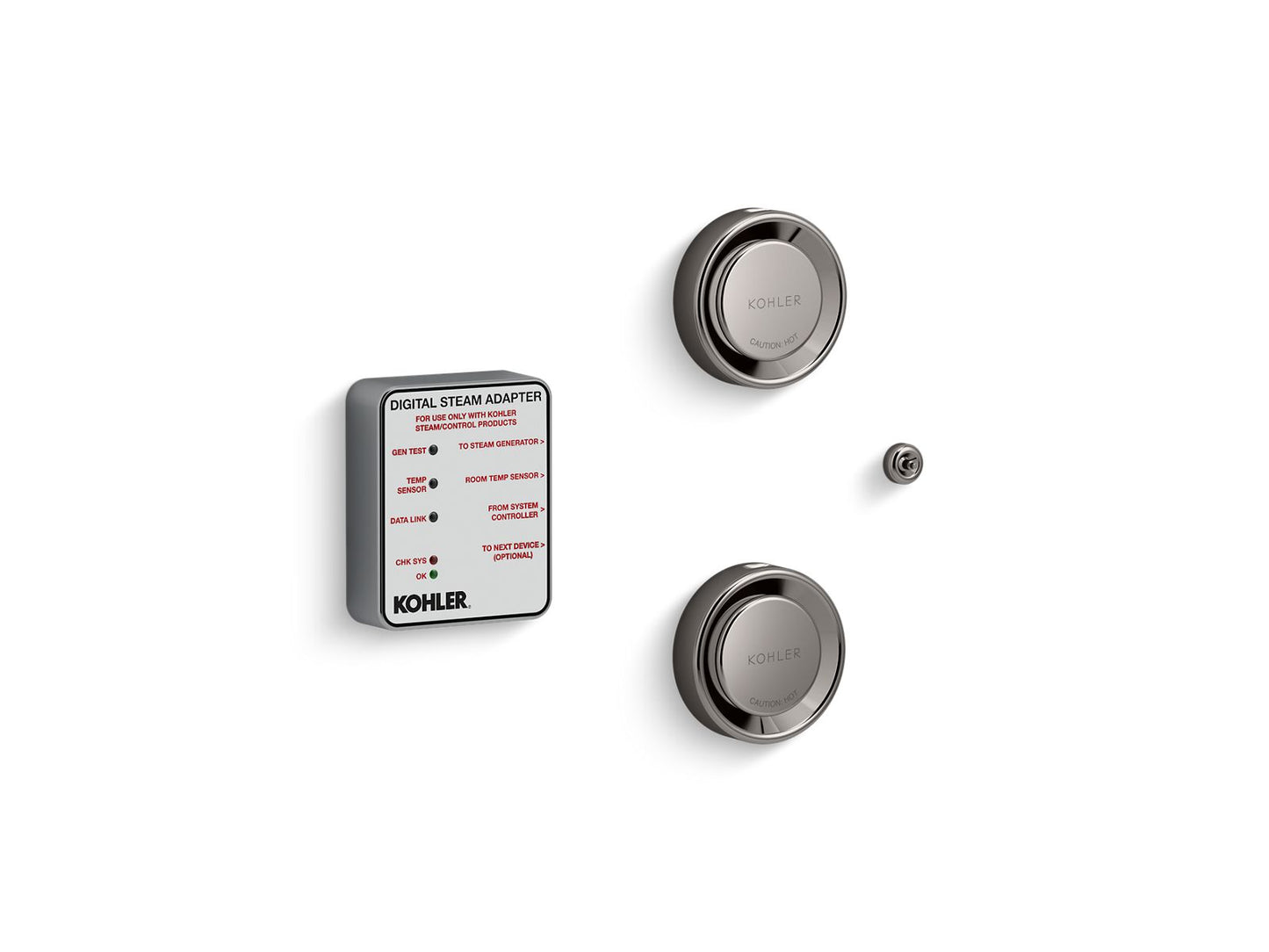 KOHLER DIGITAL STEAM ADAPTER KIT, TANDEM