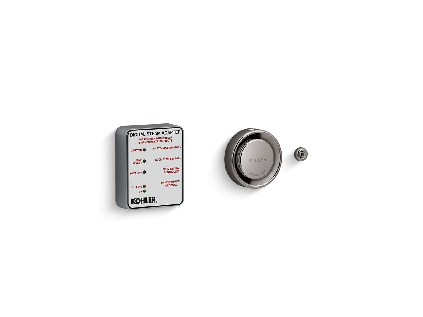 KOHLER DIGITAL STEAM ADAPTER KIT, SINGLE