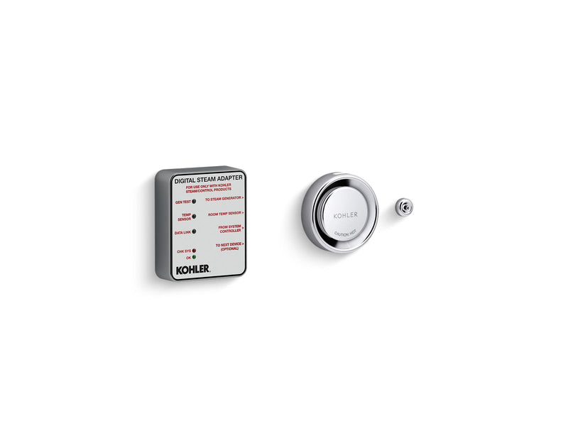 KOHLER DIGITAL STEAM ADAPTER KIT, SINGLE