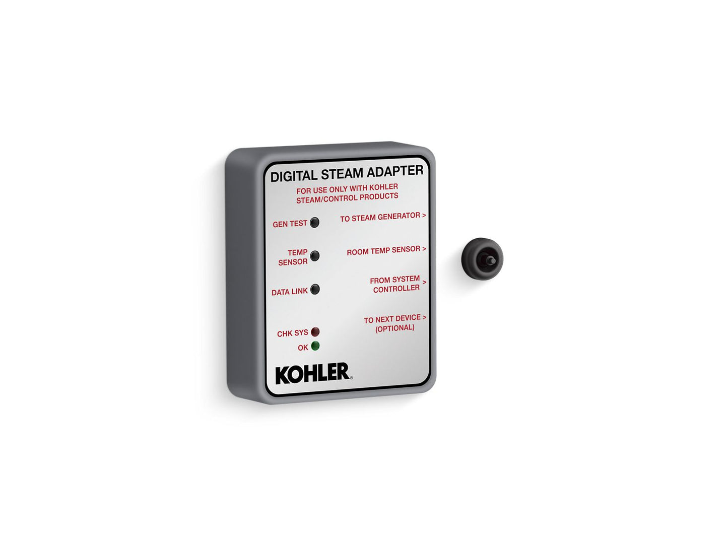 KOHLER DIGITAL STEAM ADAPTER KIT, SINGLE