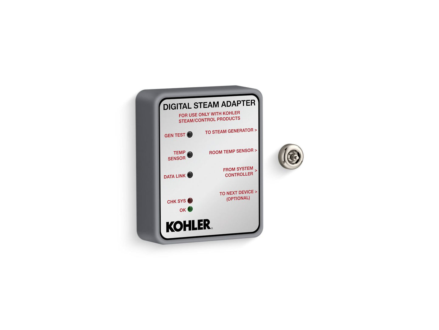 KOHLER DIGITAL STEAM ADAPTER KIT, SINGLE