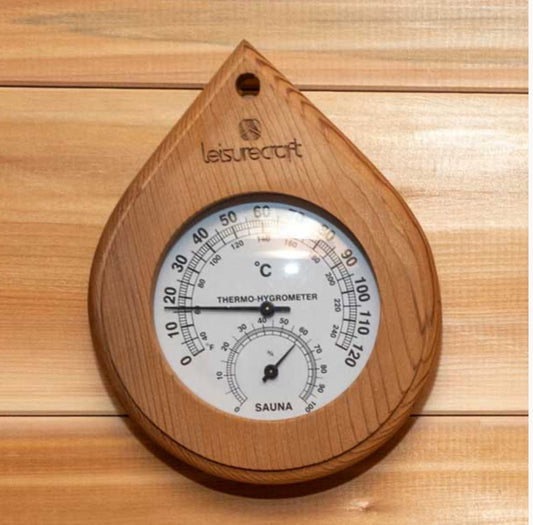 Cedar Sauna Thermometer - The Sauna Solution