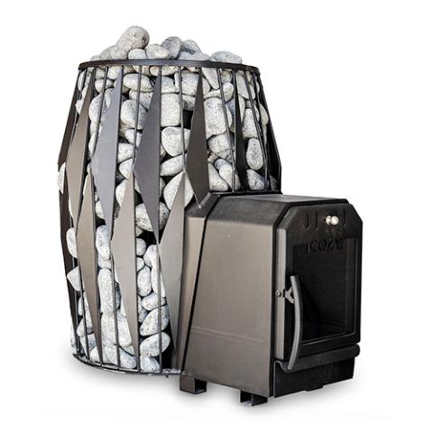 Cozy Heat OG Thru - Wall 18 Sauna Stove - The Sauna Solution