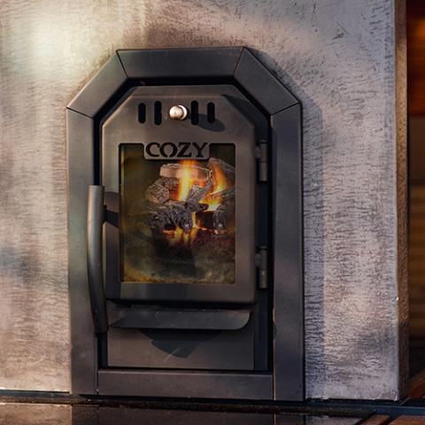 Cozy Heat OG Thru - Wall 18 Sauna Stove - The Sauna Solution LLC