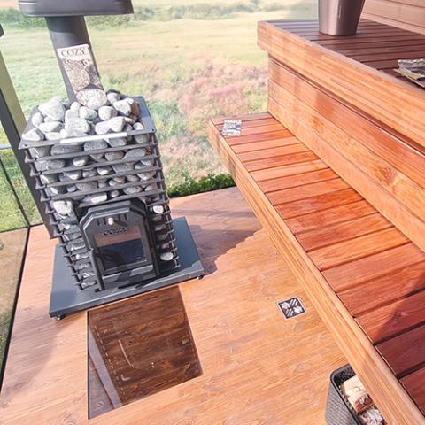 Cozy Heat Quattro 18 Sauna Stove - The Sauna Solution LLC