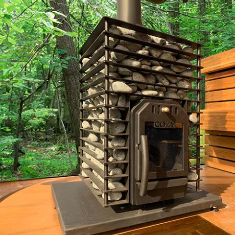 Cozy Heat Quattro 18 Sauna Stove - The Sauna Solution LLC