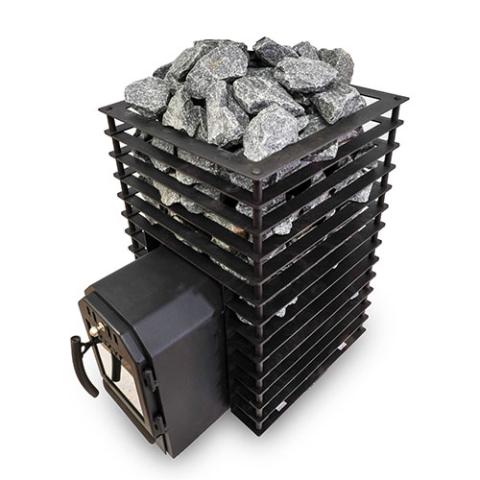 Cozy Heat Quattro Thru - Wall 18 Sauna Stove - The Sauna Solution LLC