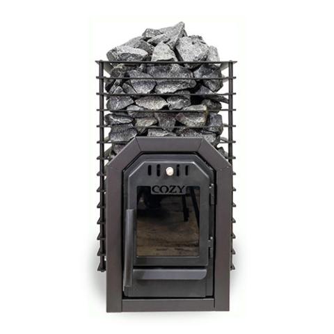 Cozy Heat Quattro Thru - Wall 18 Sauna Stove - The Sauna Solution LLC