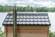 Dundalk CT Georgian 6 Person Outdoor Sauna - The Sauna Solution LLC