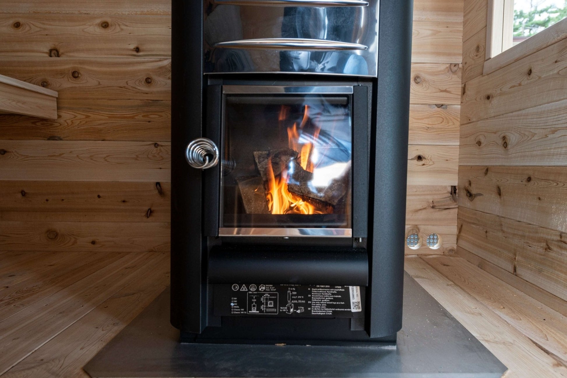 Dundalk CT Georgian 6 Person Outdoor Sauna - Sauna Heater Supply