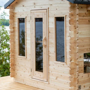 Dundalk CT Georgian 6 Person Outdoor Sauna - The Sauna Solution LLC
